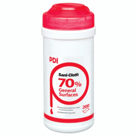 PDI Sani-Cloth Disinfection Surface Wipes - Alcohol 70% - 200 Pack