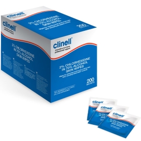 Clinell  Skin Wipes 2% Chlorhexidine in 70% Alcohol 