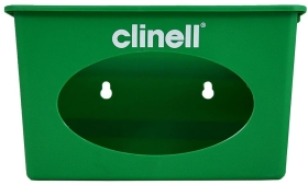 Clinell Wall Mounted Dispenser for Wipes (Green)