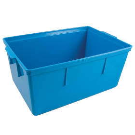 Blue Autoclavable Box with Lid - Large