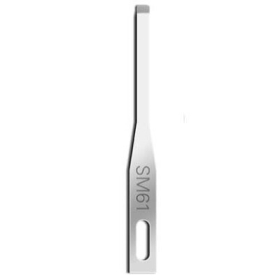 Swann Morton - Sterile Fine Surgical Blade SM61 - Stainless Steel. Perfect for podiatry and chiropody procedures.