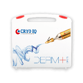 CryoIQ DERM Plus Liquid Freeze Therapy - device, cartridge and case