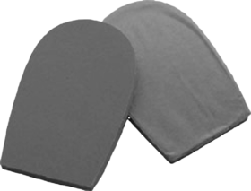 Poron 4000 Heel Cushions (One Size - Large) (6mm)