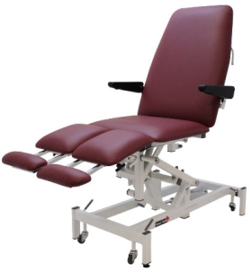 Podiatry Chair - Electric Back Rest