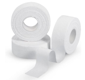 Physioworx Zinc Oxide Tape 100% cotton Excellent Tensile Strength Sports, Athletics use