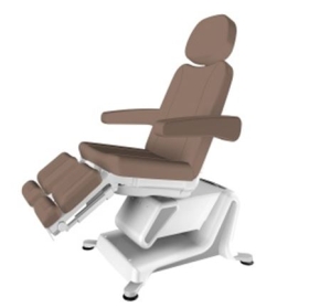 Podiatry chair MOVE C2, 5 motors, including motor-controlled leg drive, white