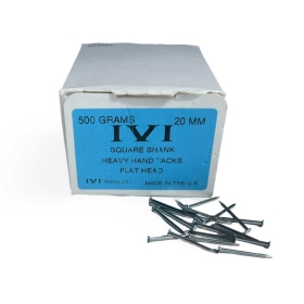 Heavy Hand Tacks - Square Shank - Flat Head