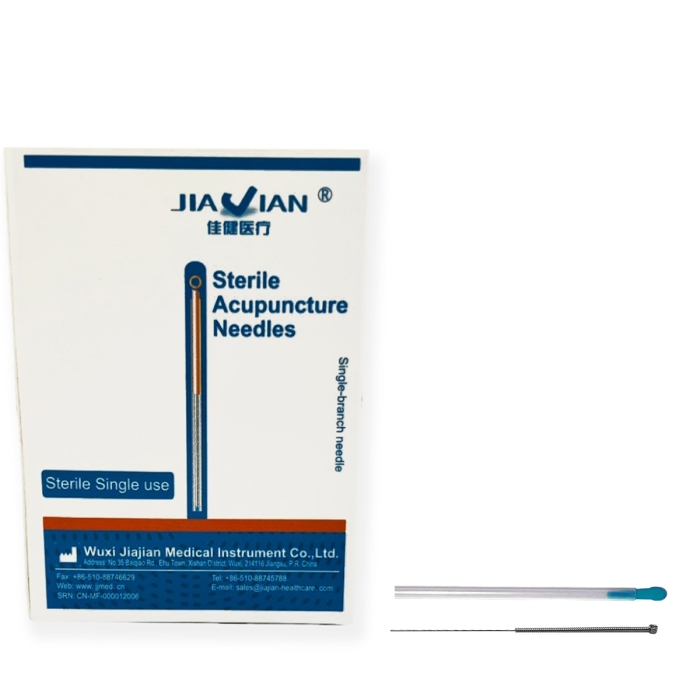 Wuxi Sterile Acupuncture Needles Silver Plated with Tube