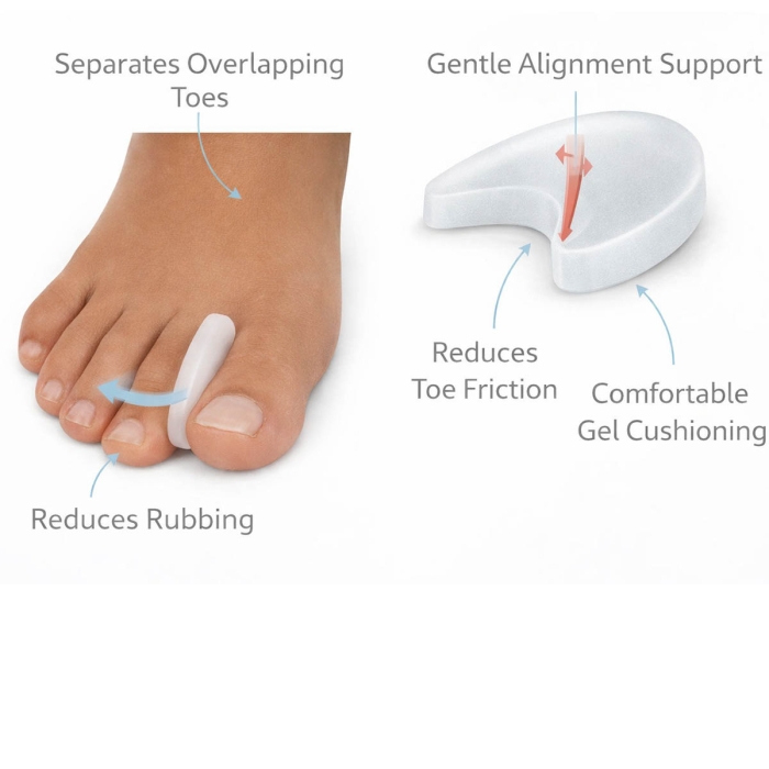 Silipos Gel Toe Separator
