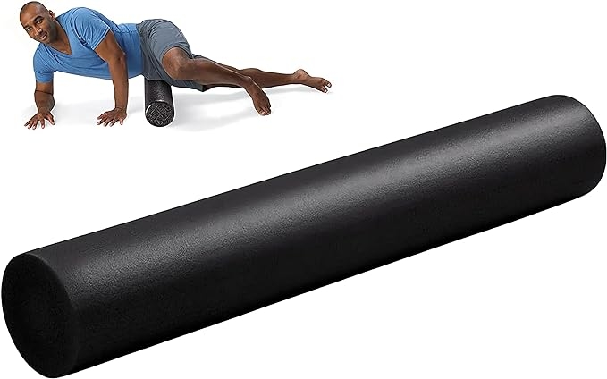 Yoga Foam Roller / Gym Foam Roller / Exercise Sports Massage Pilates  Fitness Point - Large