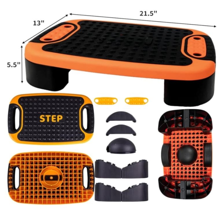 Physioworx Multifunction Aerobic Step for Home Workouts