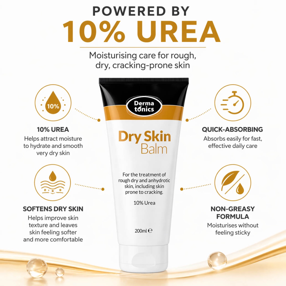Dry skin cream