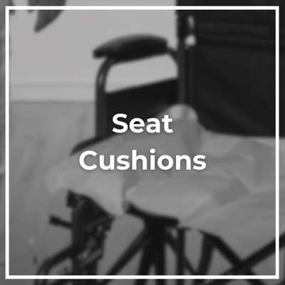 Seat cushion in a wheelchair