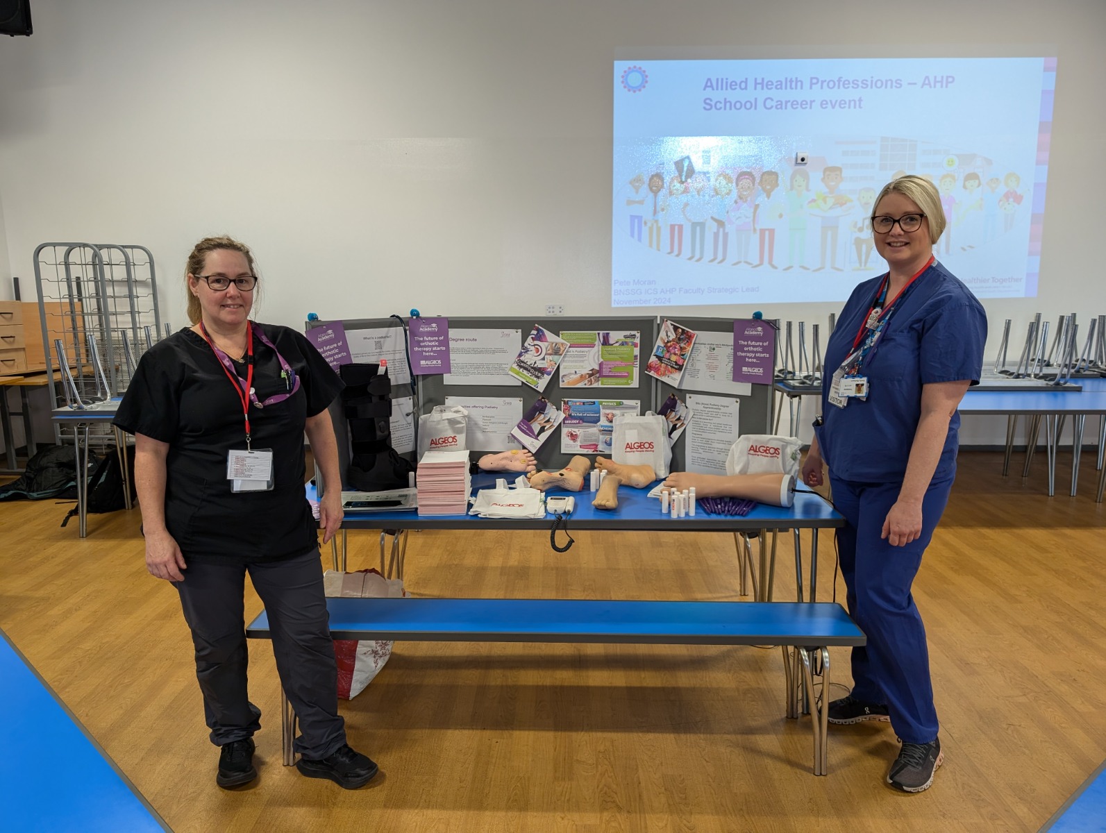 AHP_Schools_Career_Event_Deborah_Miller_left_Emily_Baldwin_right