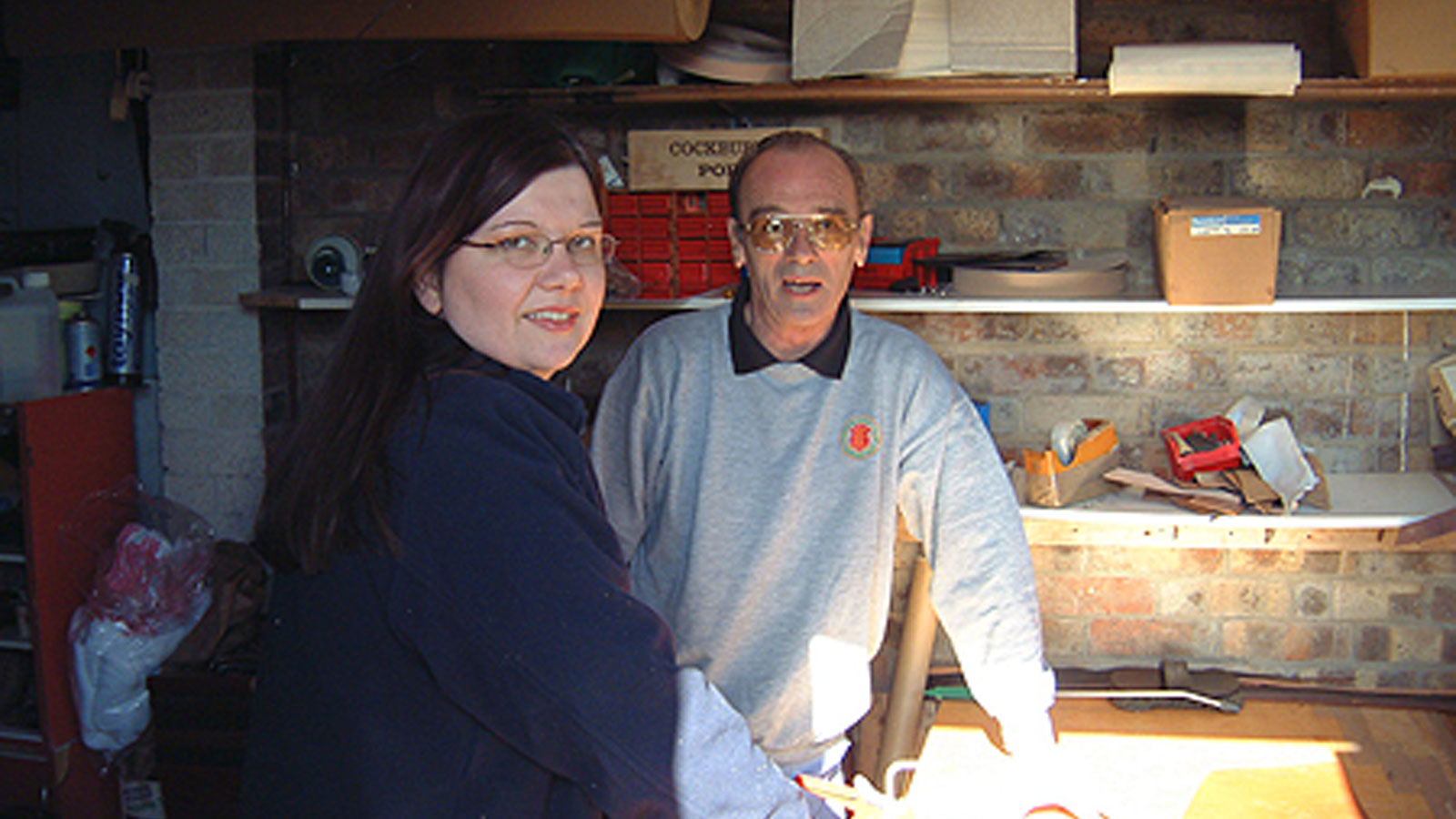 Elaine Halliday and Brian Cordery