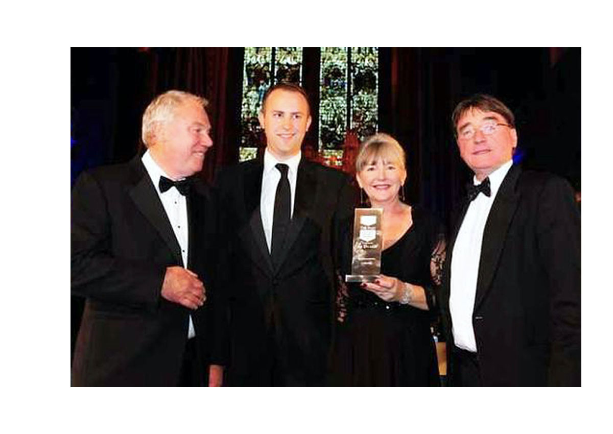 Algeos win Exporter of the Year at Business Awards