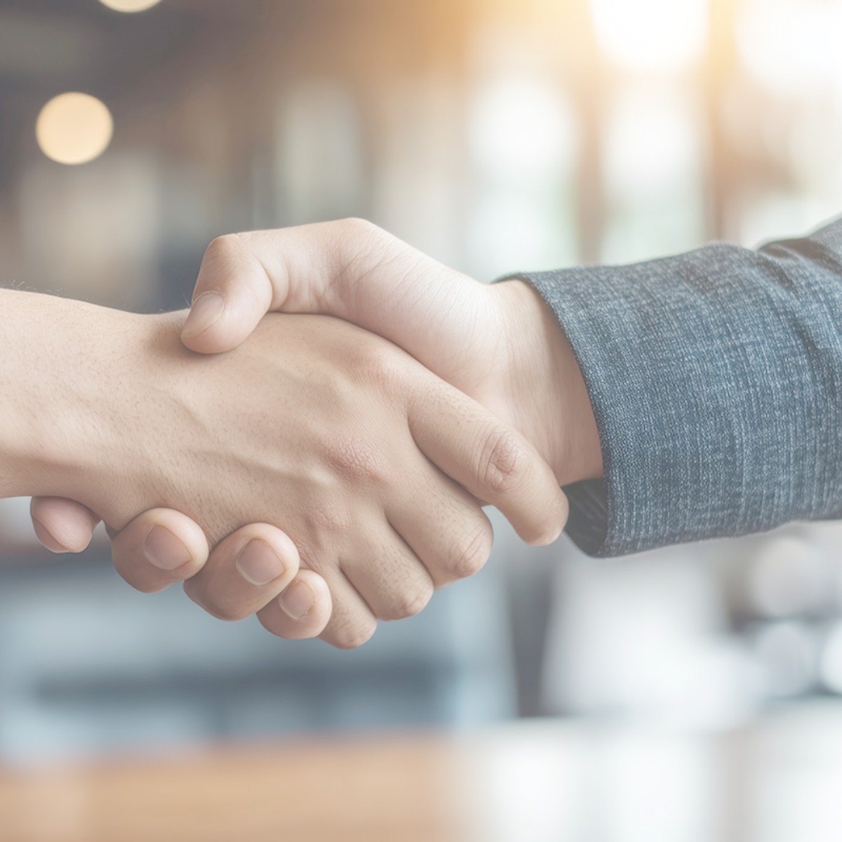 HAND-SHAKE